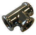 T-rør krom 1/2" 